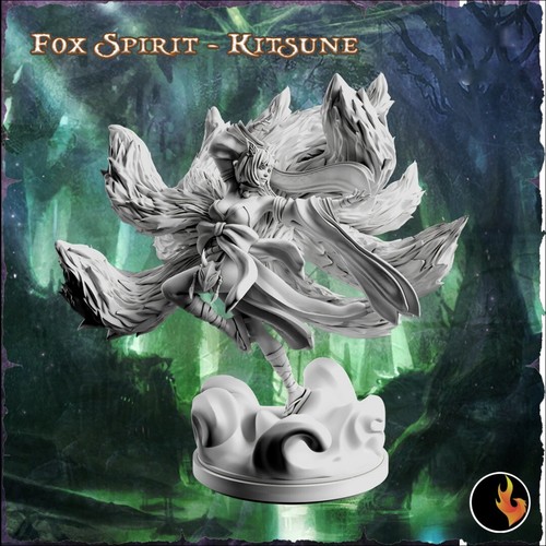 Fuchsfrau miniatur kitsune - fuchsfrau,
