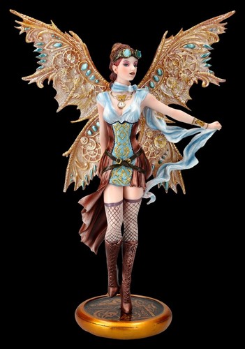 Elfen figur steampunk fairy - -,