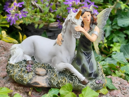 9cm elfe einhorn - h.9cm, fee