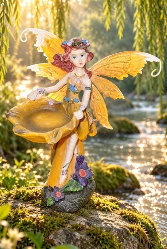 Große elfenfigur fee mit - elfenfigur,