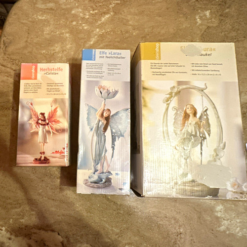 Fantasy elfen figuren - 3x, elfen-figuren